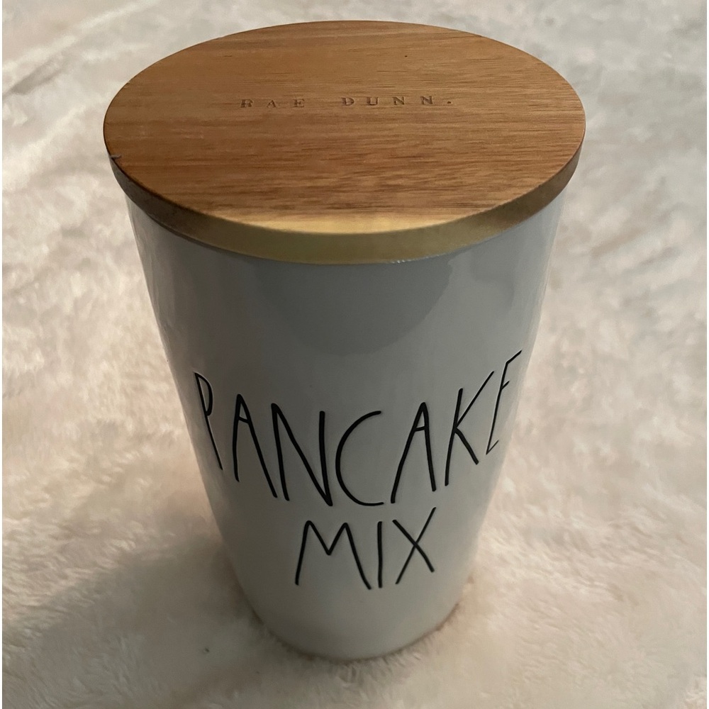 Rae Dunn Pancake Mix canister - Picture 2 of 5